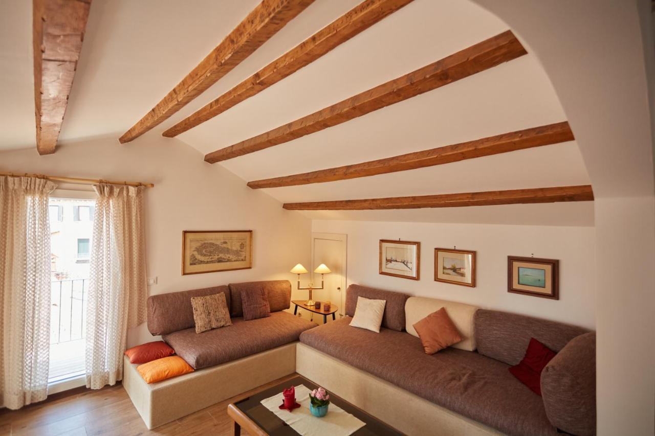 Apartamento Acqua - Attico Con Terrazza Venecia Exterior foto