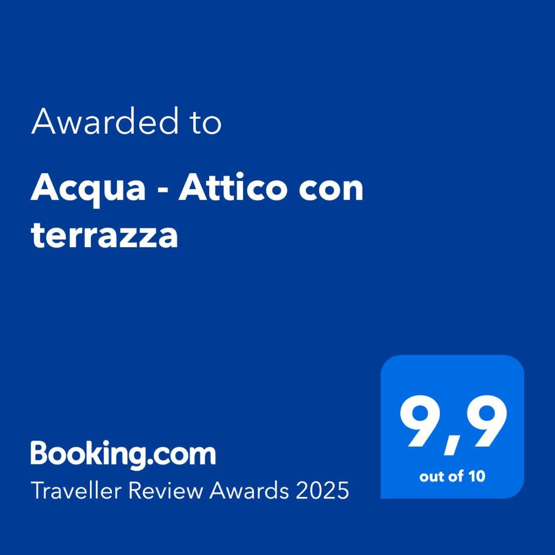 Apartamento Acqua - Attico Con Terrazza Venecia Exterior foto